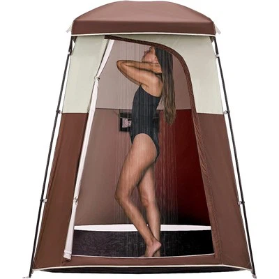자동 싱글 사이즈 샤워 텐트 천막